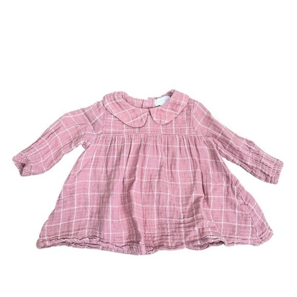 Angel Dear Pink Checkered Baby Outfit